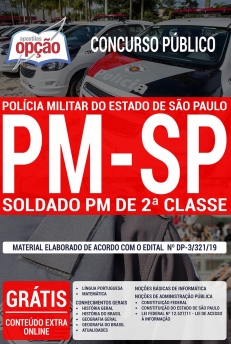 Concurso PM SP 2020-SOLDADO PM DE 2ª CLASSE--